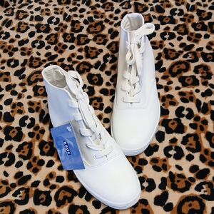 🌹Keds White High-Top Sneakers